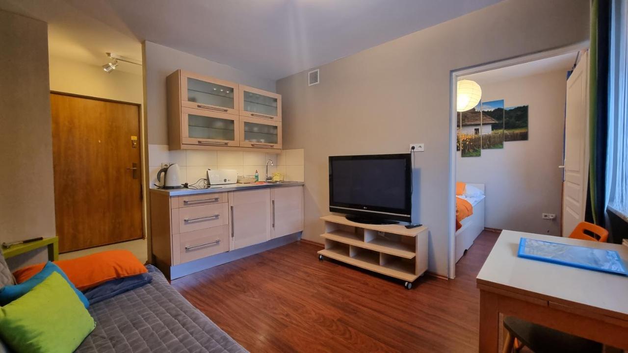 Prestige Park Apartament Mini Z Parkingiem Krynica-Zdrój Exteriör bild