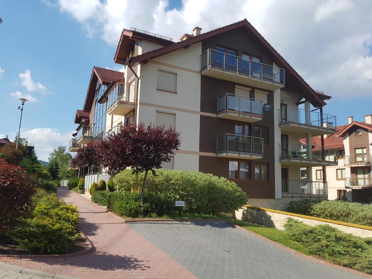 Prestige Park Apartament Mini Z Parkingiem Krynica-Zdrój Exteriör bild